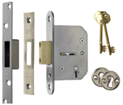 Chubb 3G114 Key Blank - 5 Lever Mortice Key For Chubb 3G114 / 3K74 Locks, Brass Finish